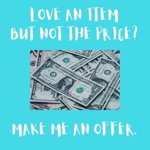 All reasonable offers are welcome!!😀